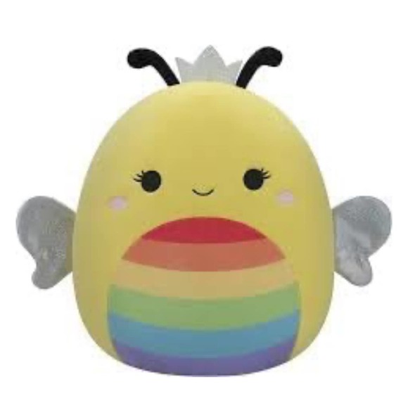 Squishmallows 8-Inch Sunny Honey Bee with Rainbow Belly Plush Pride (8-Inch) - Picture 4 of 4